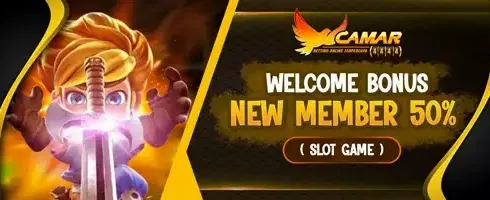 Welcome Bonus Member Baru Hingga 50% banner
