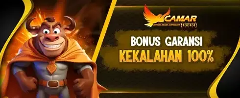Bonus Garansi Kekalahan 100% Saldo Kembali banner